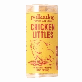 Polkadog Chicken Littles Training Bits Treats For Cats & Dogs 2oz (Mini Tube) natural cat food soft cat treats freeze dried cat food organic cat treats indoor cat food