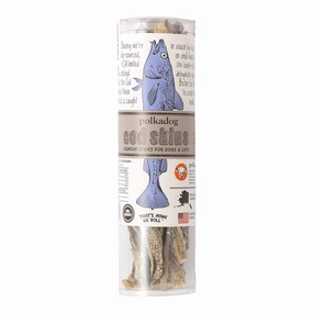 Polkadog Cod Skin Jerky Grain-Free Treats For Cats & Dogs (Tube) dog supplies dog food toys accessories dog bed