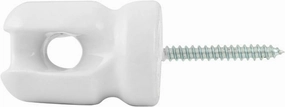 Porcelain Insulator & Lag Bolt Combination, Single grooming tools dog brush cat nail clipper pets shampoo pet trimmer