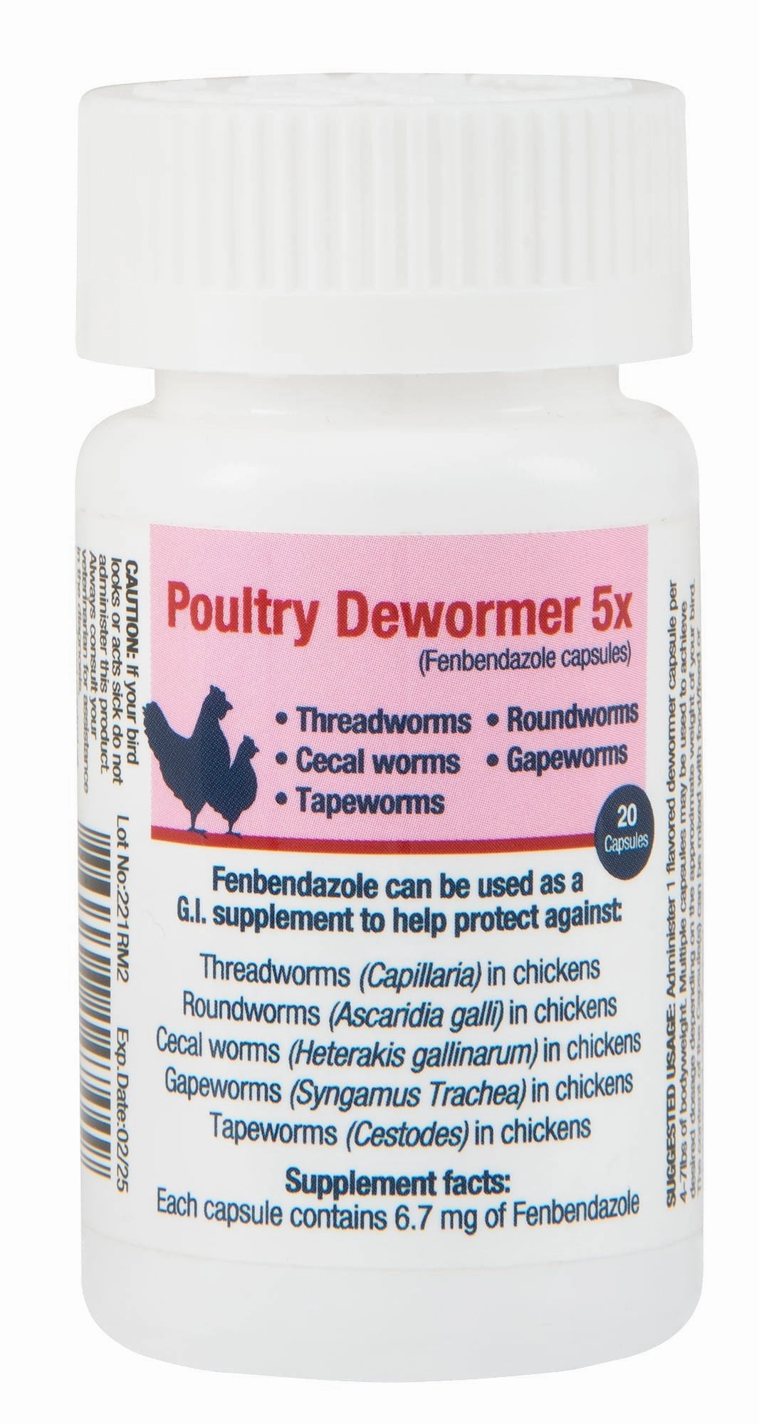 Poultry Dewormer 5x