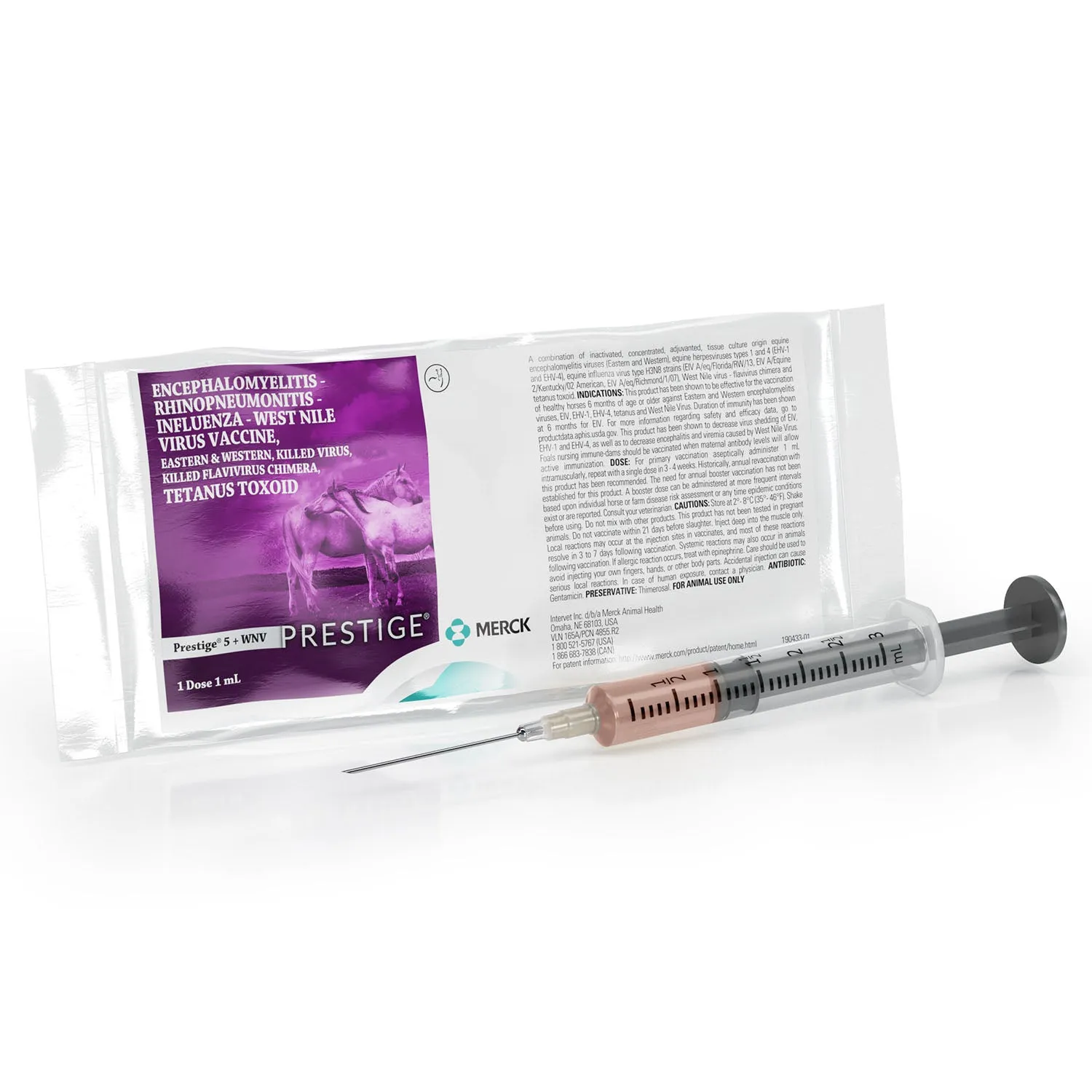 Prestige 5   WNV Horse Vaccine