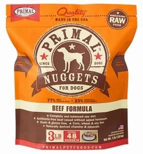 Primal Frozen Raw Dog Food Beef livestock health goat wellness poultry spray cattle health aid goat nutrition