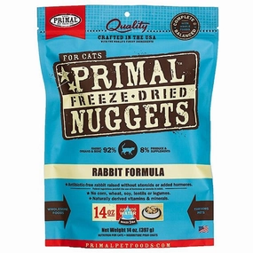 Primal Nuggets Rabbit Freeze-Dried Cat Food cat treats toys for cats cat hair remover cat cleaning supplies cat food bowl