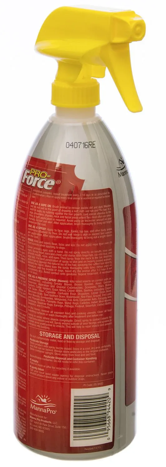 Pro-Force Fly Spray by Manna Pro, 32 oz