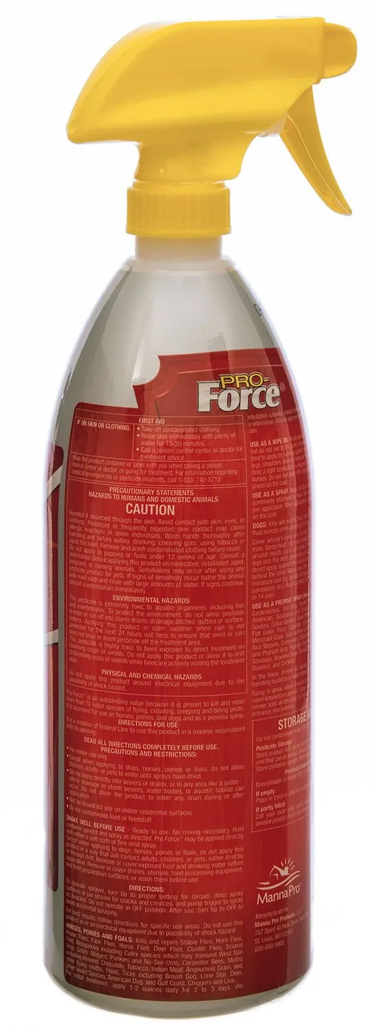 Pro-Force Fly Spray by Manna Pro, 32 oz