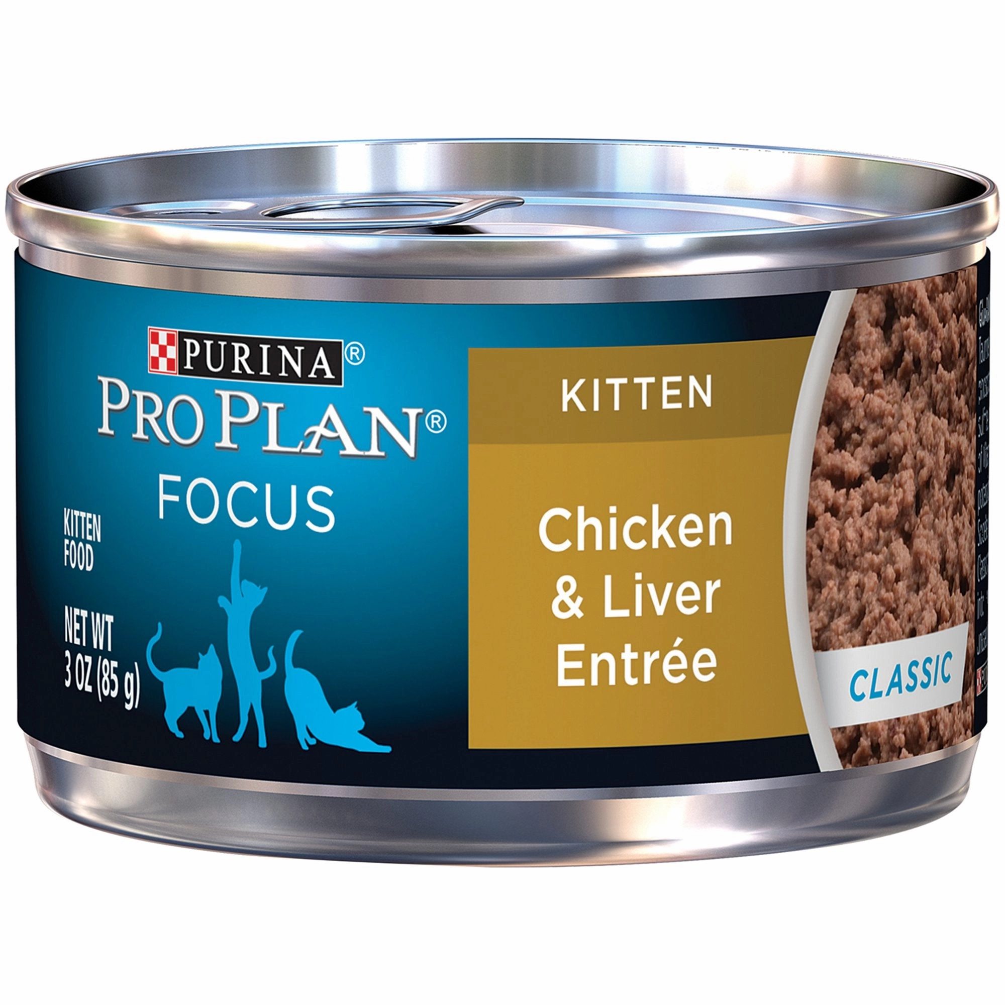 Pro Plan Kitten Chicken & Liver Wet Cat Food cat supplies cat house cat tree cat feeder cat collar