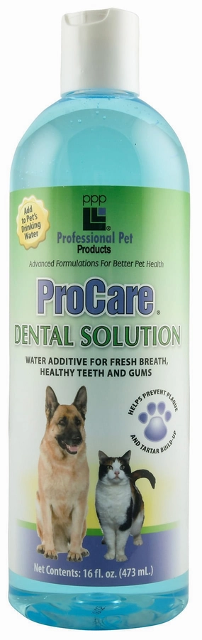 ProCare Dental Solution for Dogs & Cats, 16 oz plush dog toys fluffy dog toy dog cuddle toy dog toy set stuffed toy for dogs