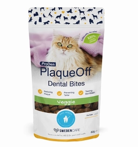 ProDen PlaqueOff Dental Bites Cat Treats 60g dog chew toys dog dental chews durable chew toys puppy chew toy bone chew