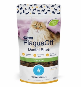 ProDen PlaqueOff Dental Bites Cat Treats 60g natural cat food soft cat treats freeze dried cat food organic cat treats indoor cat food