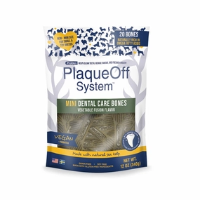 ProDen PlaqueOff Mini Dental Care Bones Vegetable Fusion Flavor Grain-Free Dog Treats 340g no pull dog harness nylon dog leash dog walking set dog vest harness pet lead