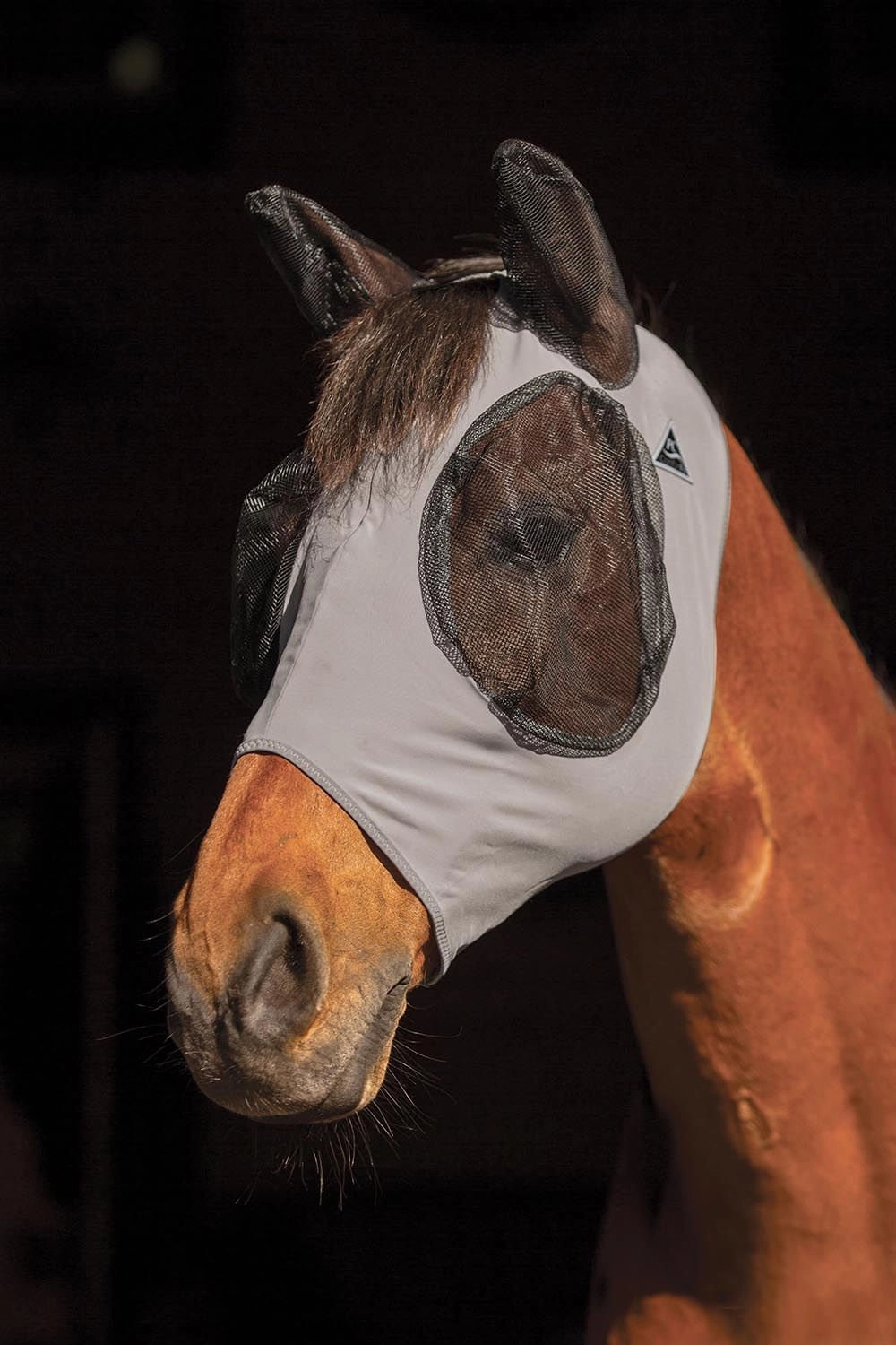 Professional's Choice Comfort Fit Lycra Horse Fly Mask with Ears