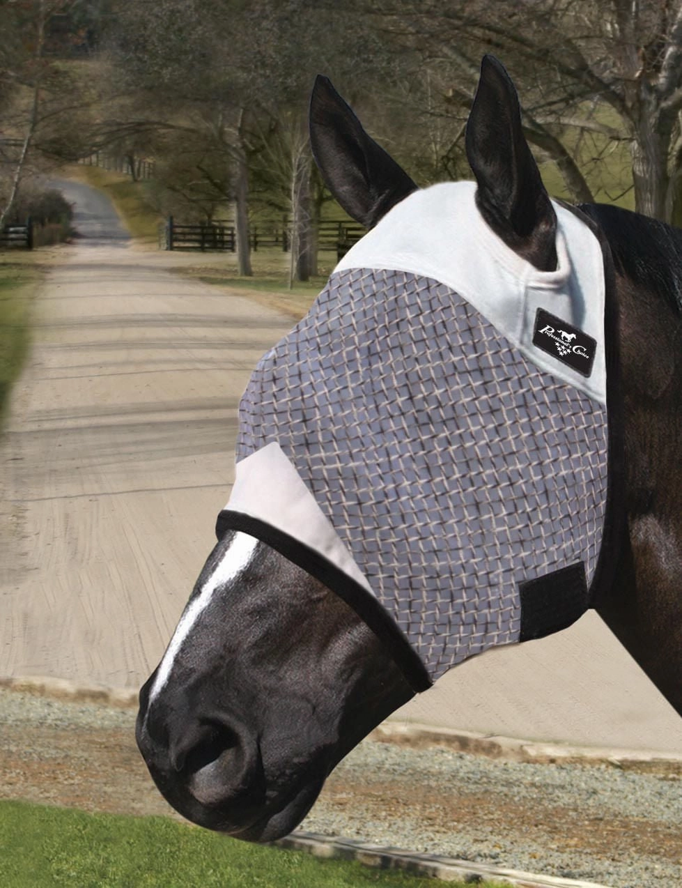 Professional's Choice Nylon Mesh Horse Fly Mask without Ears