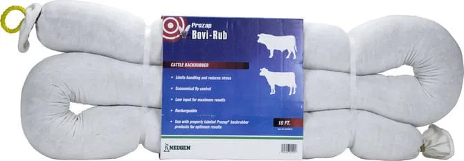 Prozap Bovi-Rub Cattle Rub BackRubber Fly & Pest Control