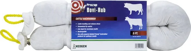 Prozap Bovi-Rub Cattle Rub BackRubber Fly & Pest Control