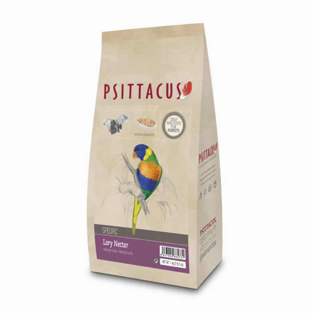 Psittacus Formula Daily Bird Food For Parrots Lory Nectar 1kg bird cage parrot food bird toys bird perch bird treats