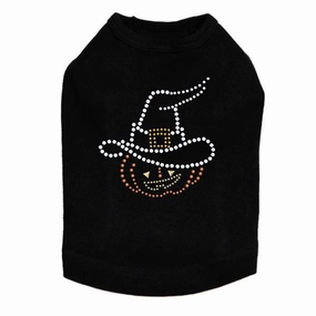 Pumpkin Witch Rhinestone Dog Tank treats for dogs dog biscuits dog reward treats organic dog snacks natural dog biscuits