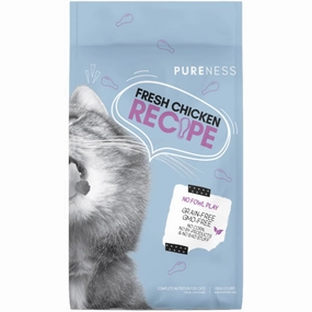 Pureness Fresh Chicken Grain Free Dry Cat Food kitten food wet kitten food kitten milk kitten treats grain free kitten food