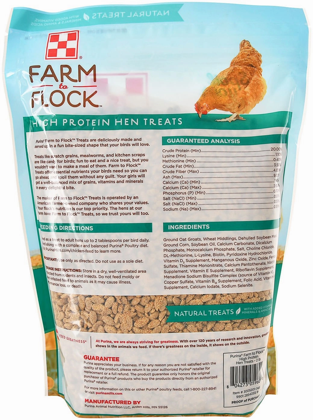 Purina Farm to Flock High Protein Hen Treats