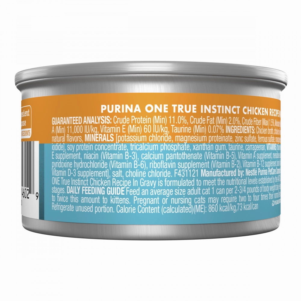 Purina ONE Chicken Cuts in Gravy Canned Cat Food