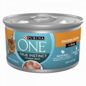 Purina ONE Chicken Cuts in Gravy Canned Cat Food cat calming diffuser cat stress relief anxiety cat treats cat relaxing spray pet mood aid