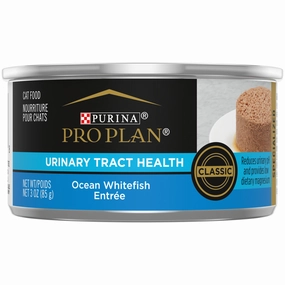Purina Pro Plan Focus Adult Urinary Tract Health Formula Ocean Whitefish Entree Canned Cat Food cat calming diffuser cat stress relief anxiety cat treats cat relaxing spray pet mood aid