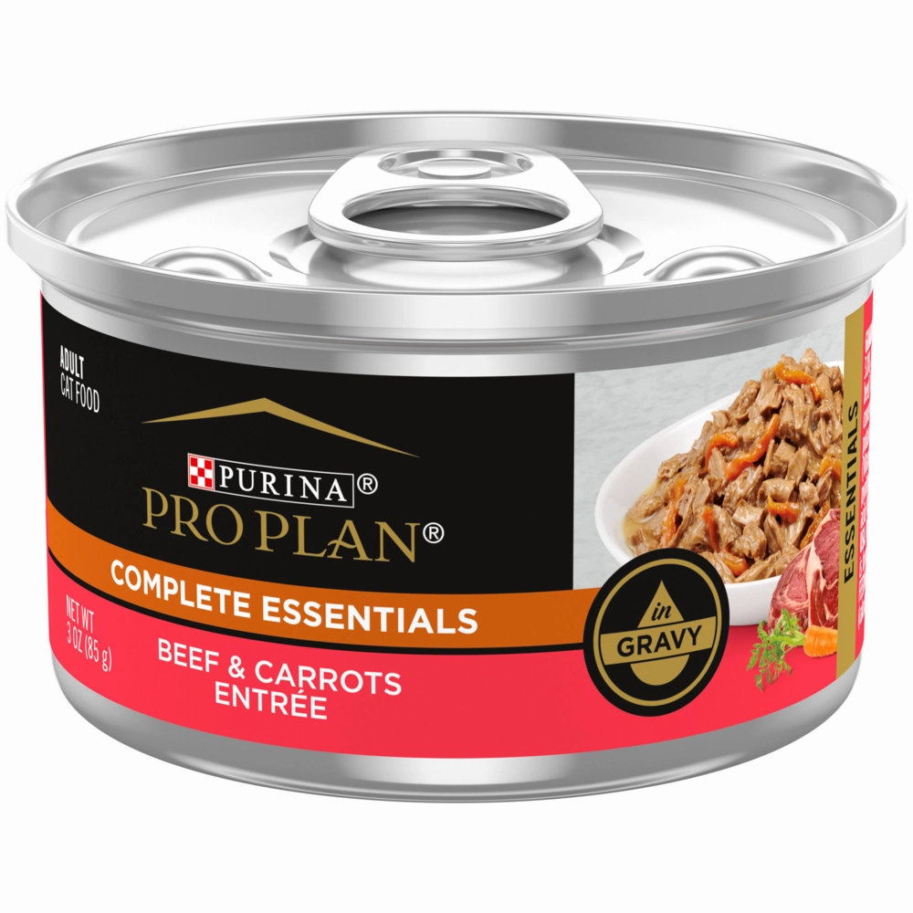 Purina Pro Plan Grain-Free Pate Beef & Carrots Entree Wet Cat Food cat calming diffuser cat stress relief anxiety cat treats cat relaxing spray pet mood aid