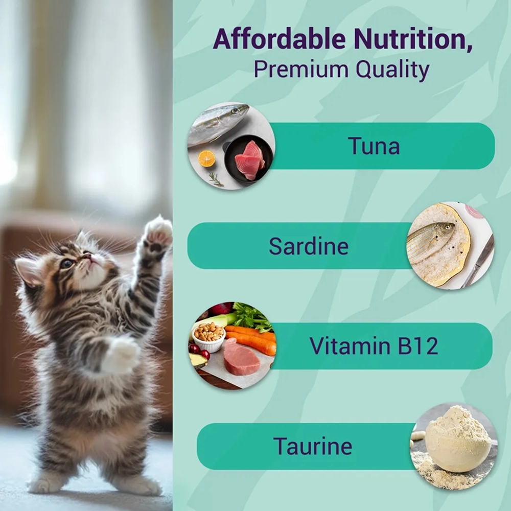 Purrfeto Oceanfish Recipe in Jelly Kitten Cat Wet Food