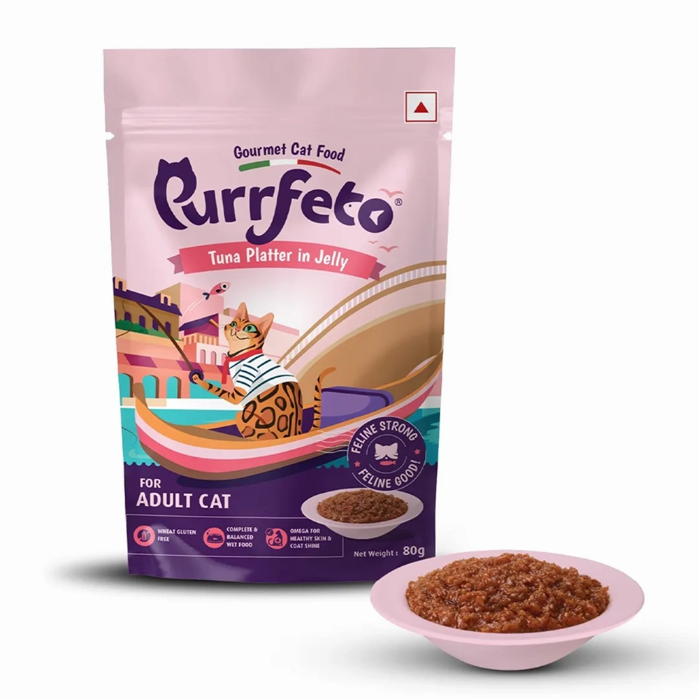 Purrfeto Tuna Recipe in Jelly Adult Cat Wet Food