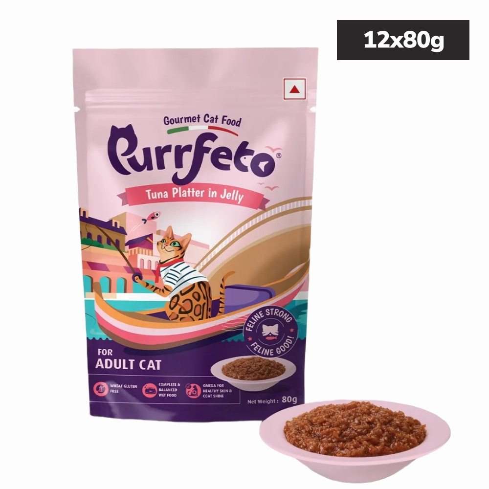 Purrfeto Tuna Recipe in Jelly Adult Cat Wet Food