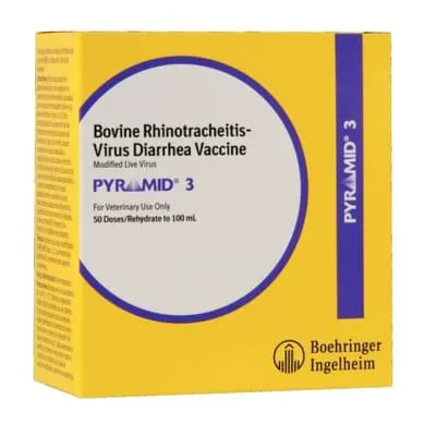Pyramid 3 with Metastim Cattle Vaccine, 50 Dose