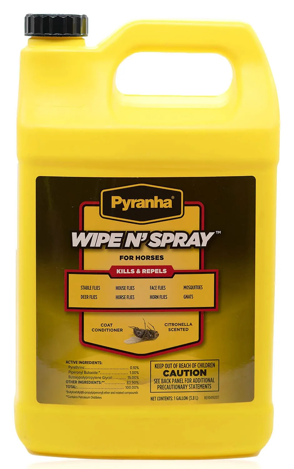 Pyranha Wipe N' Spray Fly Spray for Horses