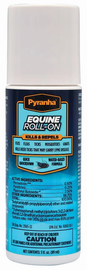 Pyranha Equine Roll-On pet shampoo pet brush pet wipes pet scissors pets comb