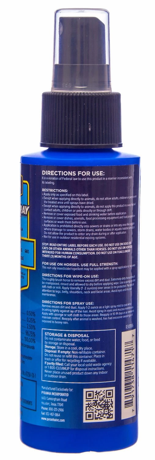 Pyranha Equine Spray & Wipe