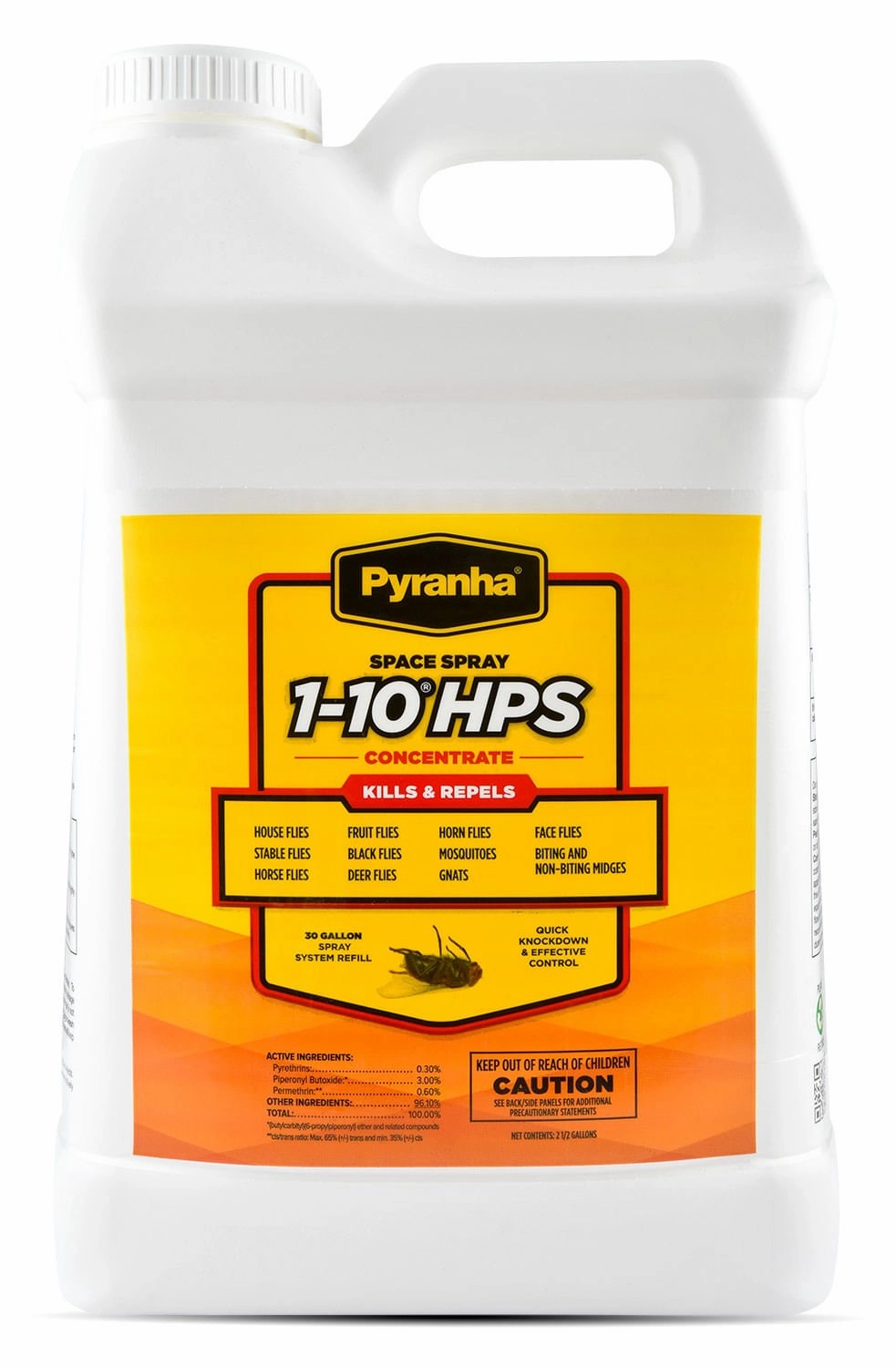 Pyranha Insect Control Space Fly Spray 1-10 HPS Concentrate for Barns, Stables, & Kennels