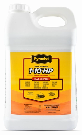 Pyranha Insect Control Space Fly Spray 1-10 HPS Concentrate for Barns, Stables, & Kennels pet shampoo pet brush pet wipes pet scissors pets comb