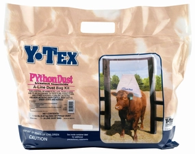 PYthon Dust Bag Kit (& Refills) sheep feed sheep mineral sheep hay sheep pellets sheep salt block