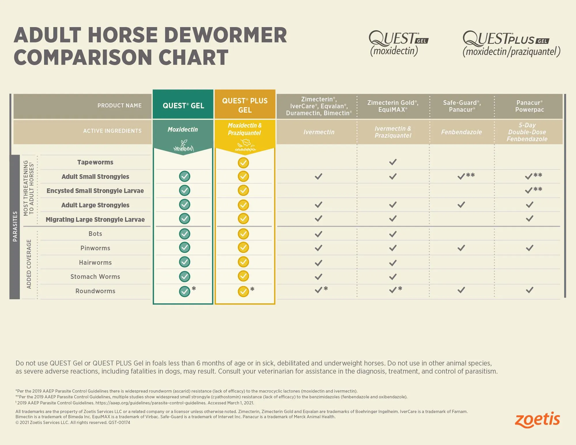 Quest Plus Gel Horse Dewormer