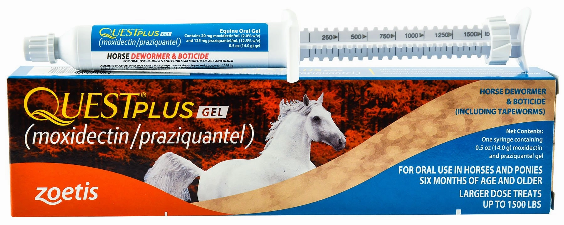 Quest Plus Gel Horse Dewormer