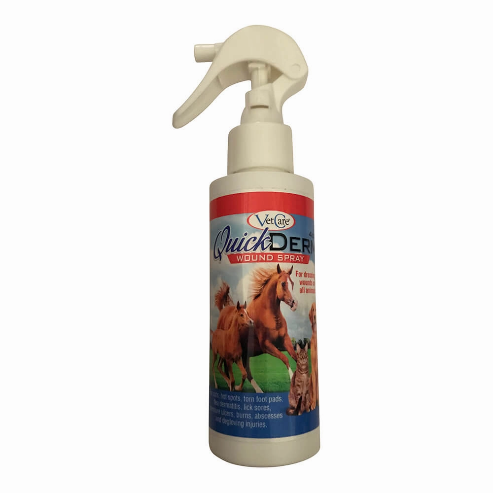 QuickDerm Wound Spray, 4 oz poultry remedies poultry supplement goat vitamins sheep probiotics animal health boost