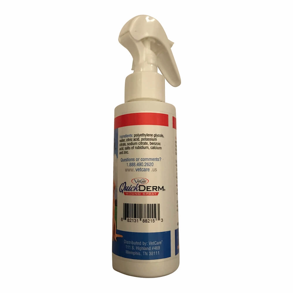 QuickDerm Wound Spray, 4 oz