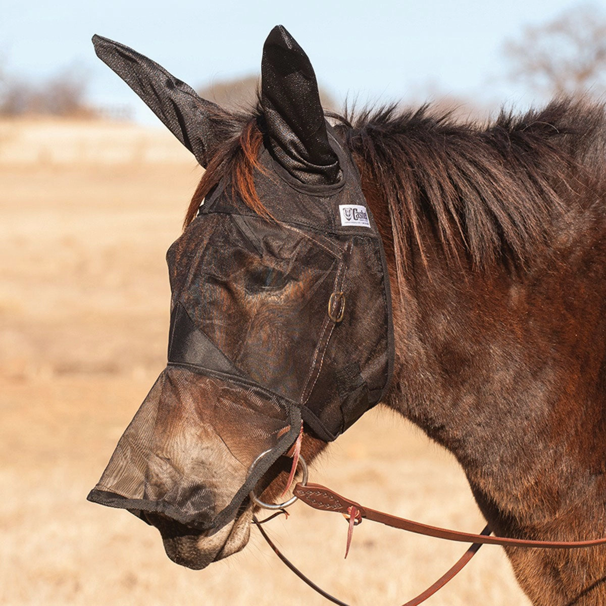 Quiet Ride Fly Mask with Long Nose & Mule Ears pet shampoo pet brush pet wipes pet scissors pets comb