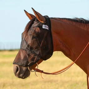 Quiet Ride Fly Mask with Long Nose pet shampoo pet brush pet wipes pet scissors pets comb