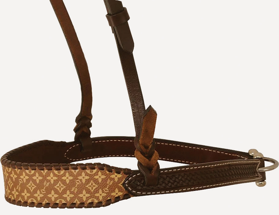 Rafter T Branded Noseband, Horse cat fur care cat grooming tools cat deshedding brush cat bath kit cat nail trimmer