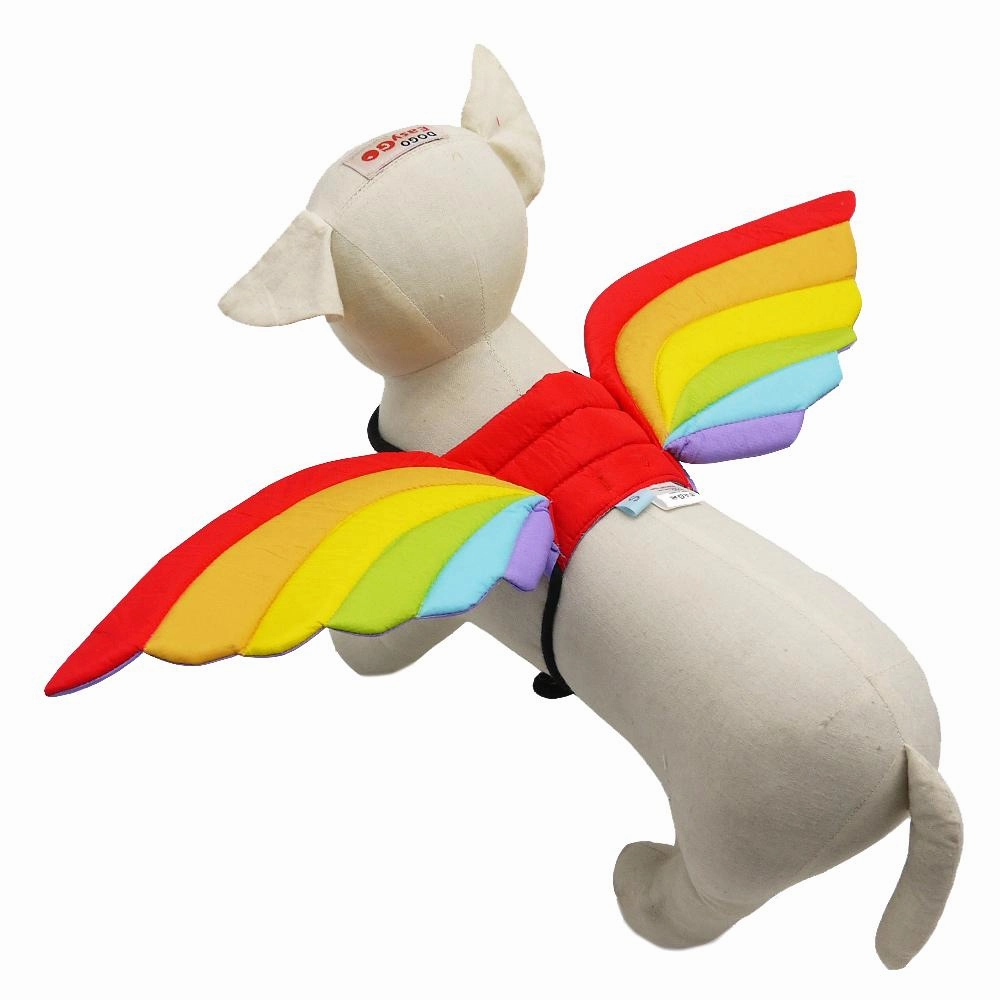 Rainbow Wings Dog Costume