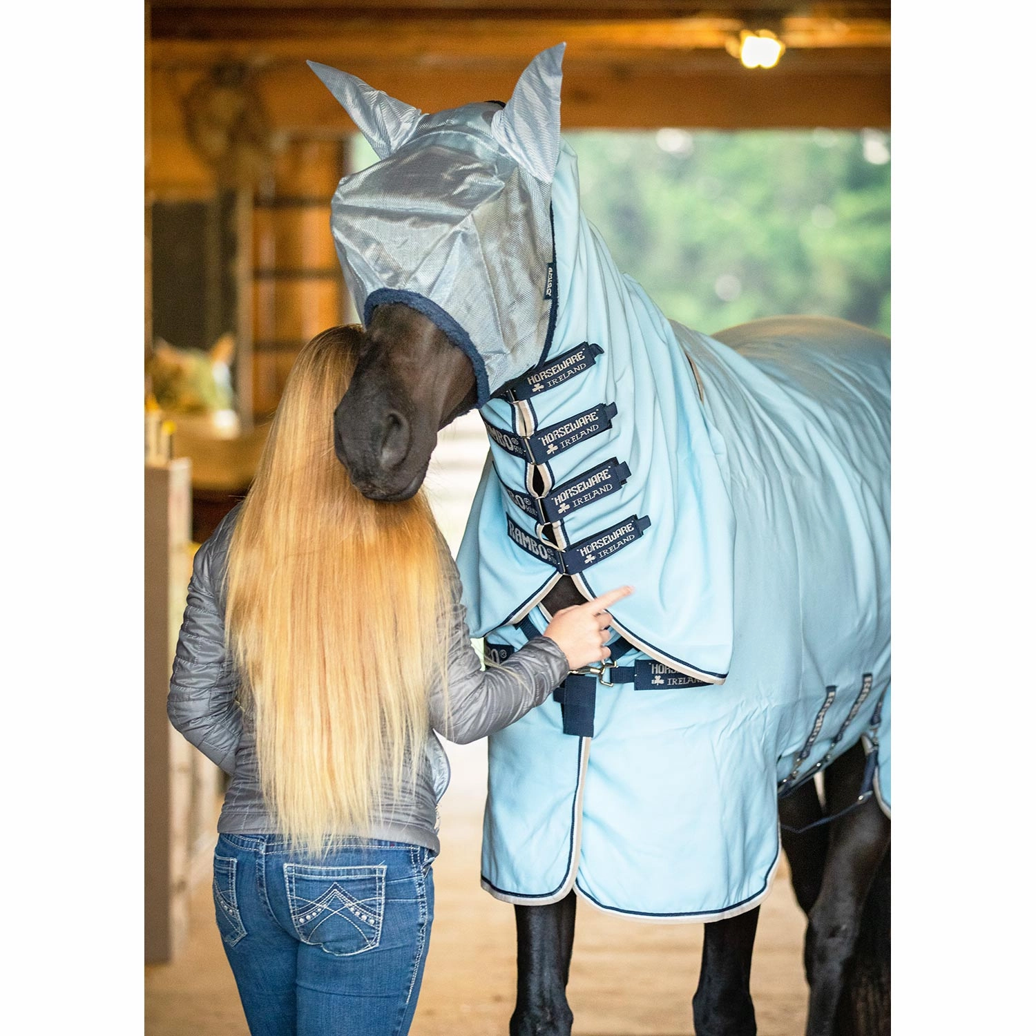 Rambo Hoody Vamoose with No-Fly Zone Horse Fly Sheet