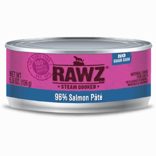 RAWZ 96% Salmon Pate Wet Cat Food cat supplies cat house cat tree cat feeder cat collar
