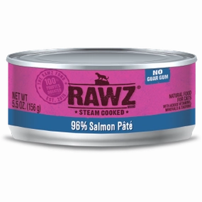 RAWZ 96% Salmon Pate Wet Cat Food cat supplies cat house cat tree cat feeder cat collar