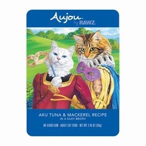 RAWZ Aujou Tuna & Mackeral Wet Cat Food cat supplies cat house cat tree cat feeder cat collar