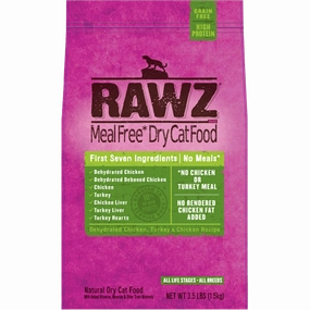 RAWZ Meal Free Dehydrated Chicken and Turkey Dry Cat Food cat supplies cat house cat tree cat feeder cat collar