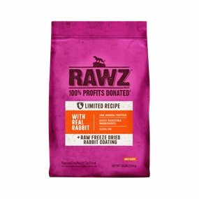 RAWZ Meal Free Dehydrated Rabbit Dry Cat Food cat treats toys for cats cat hair remover cat cleaning supplies cat food bowl